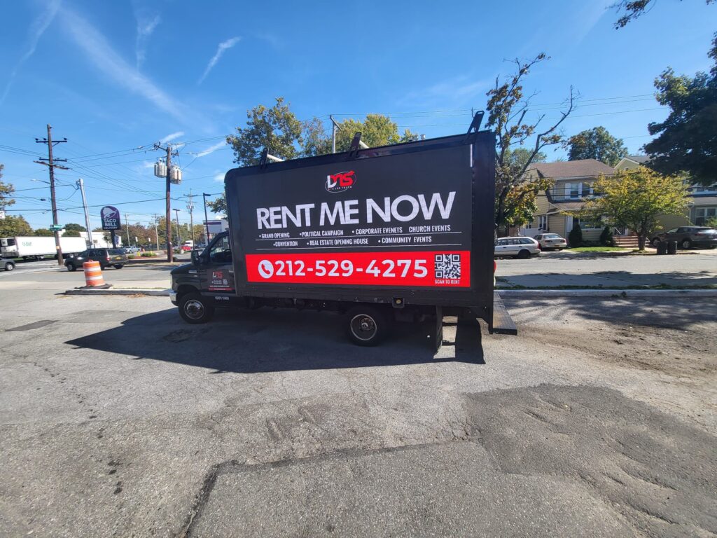 New York mobile billboard trucks